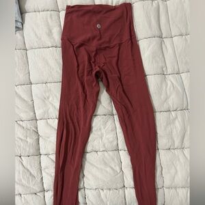 Red berry lulu Leggings